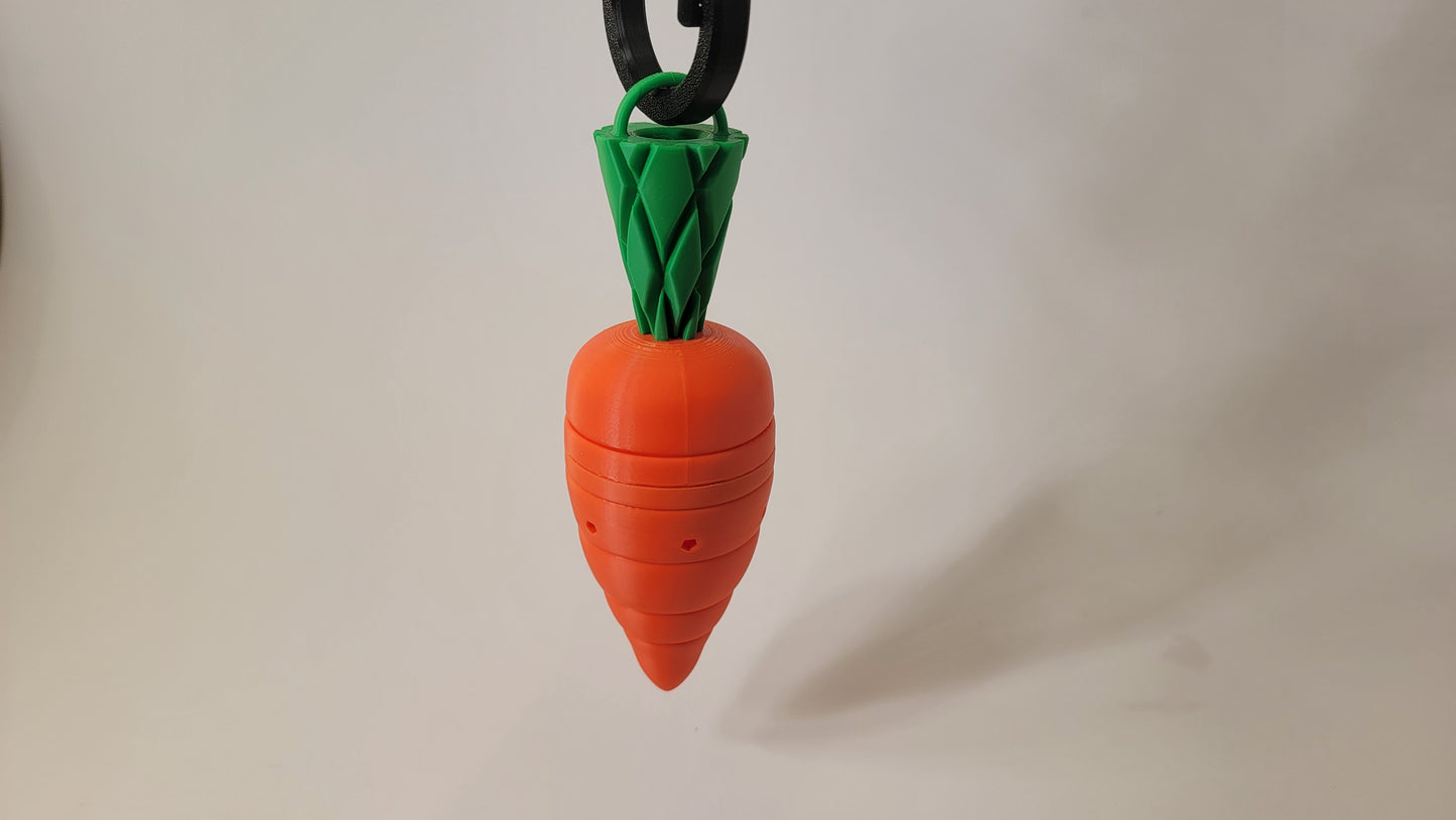 Easter carrot hide in aerial search position for K9 nose work training