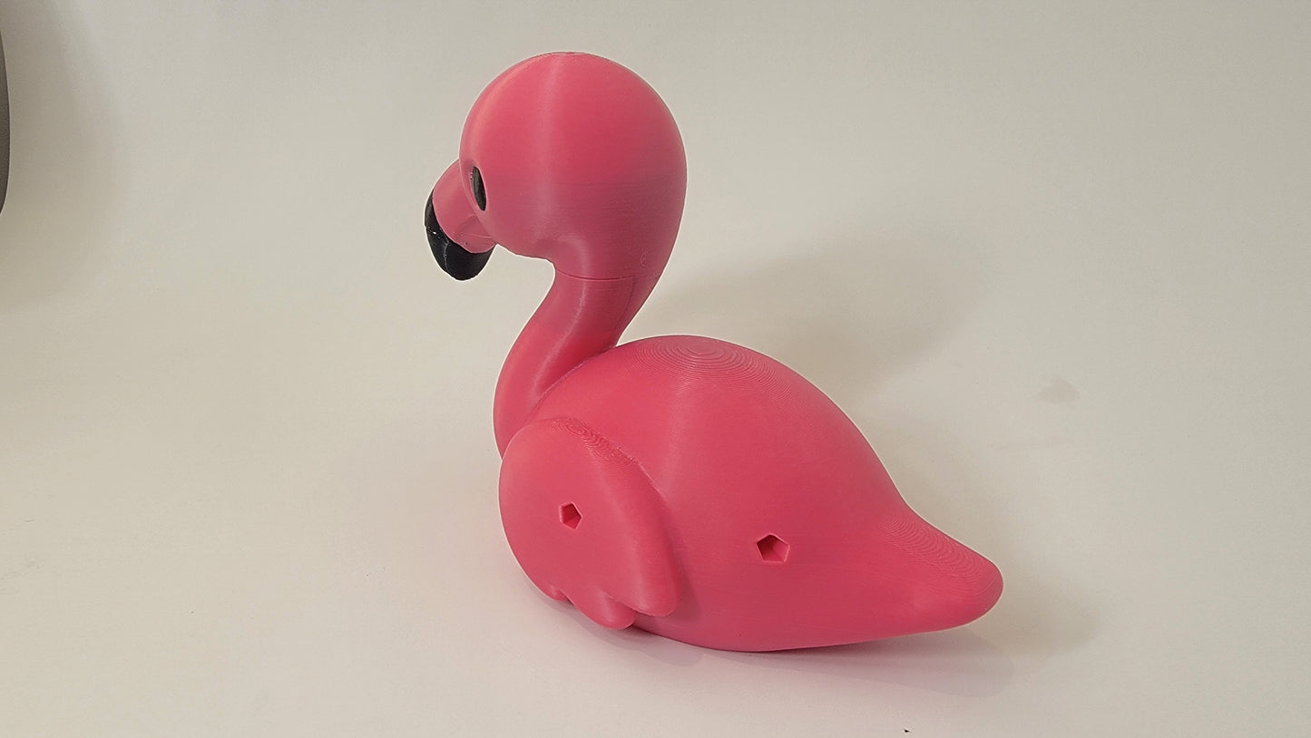 Flamingo hide showing scent vent opening for nose work odour placement