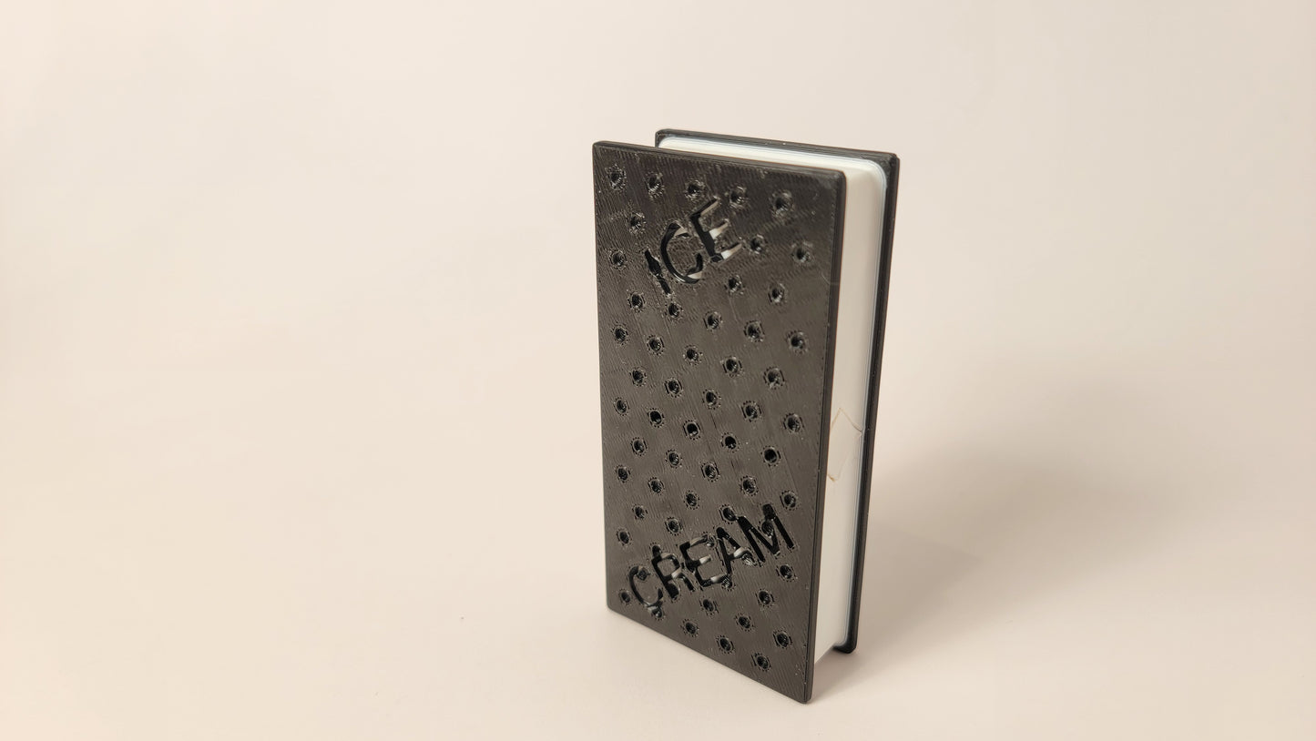 Ice cream sandwich scent hide for SDDA and recreational nose work