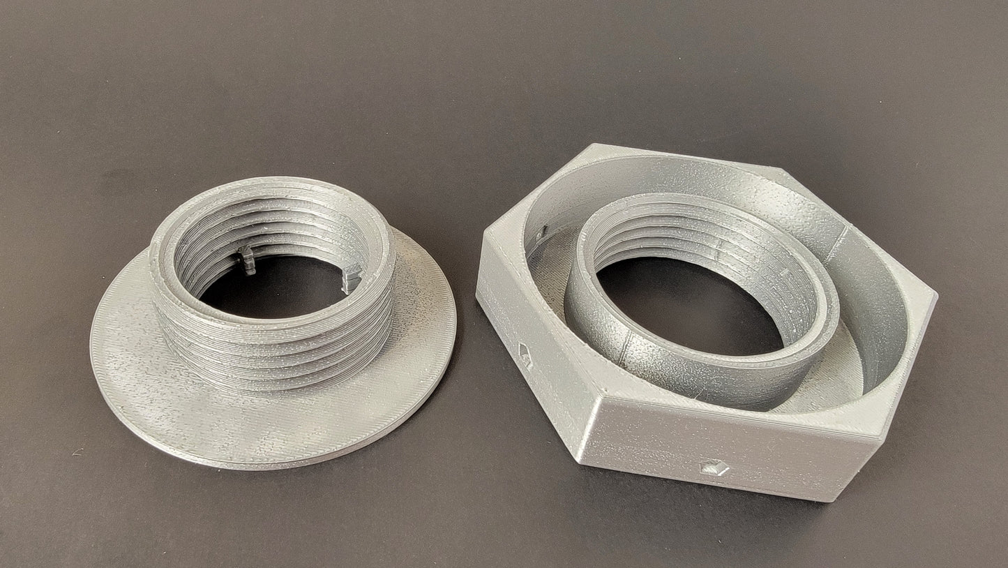 Nut shaped scent hide for nose work, realistic shape ABS plastic container