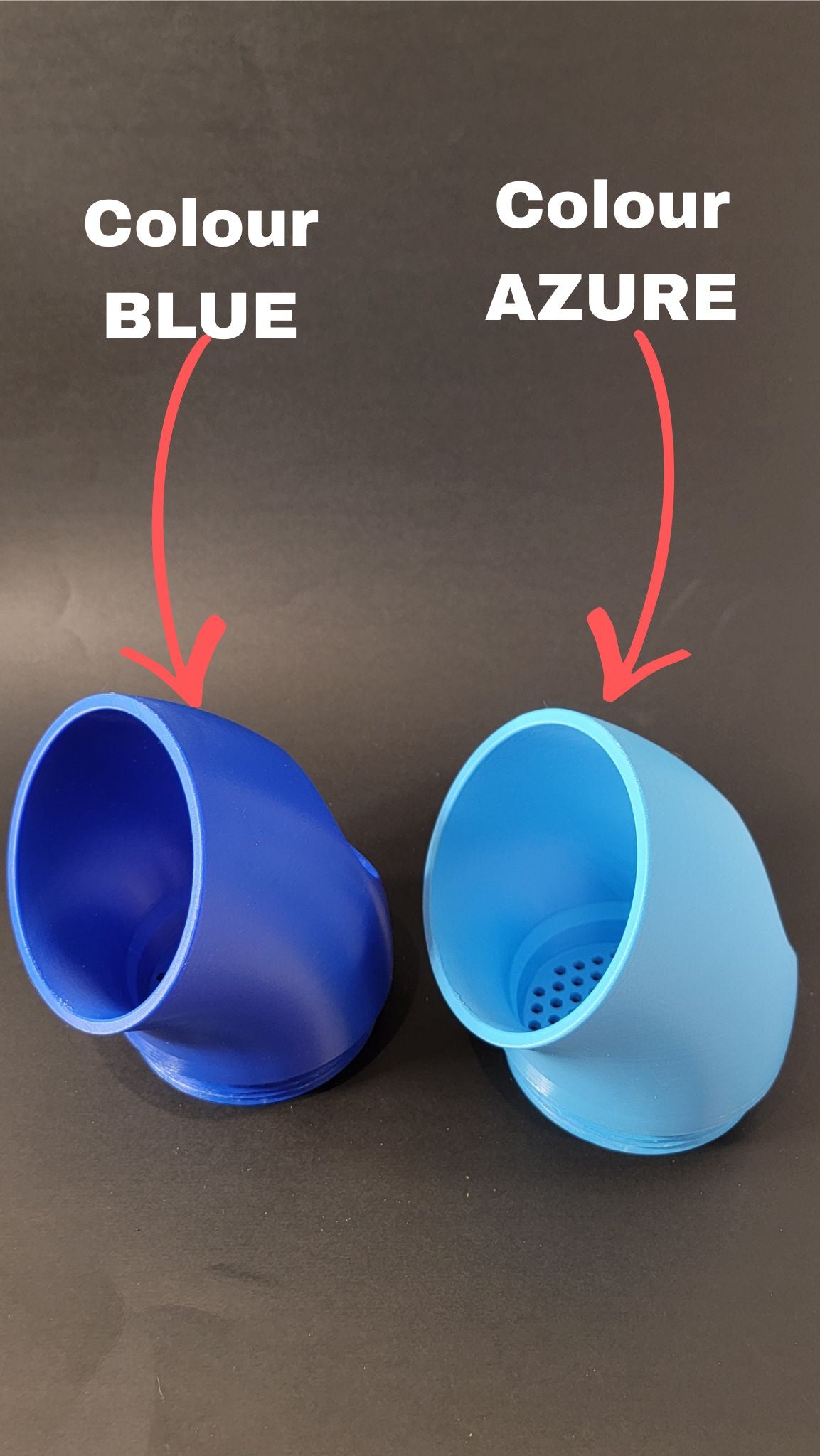 Difference between azure and blue