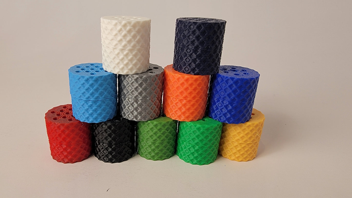 et of 10 mini scent hides for nose work, bulk training container set